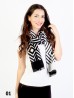 Unisex Fashion Print Susu Scarf